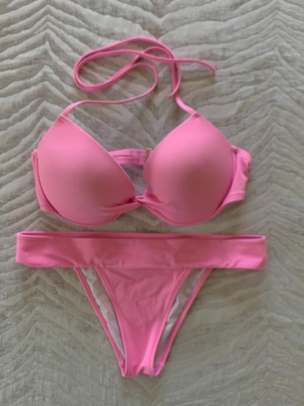 Victoria's Secret Pink Push Up Bikini Two Piece Set